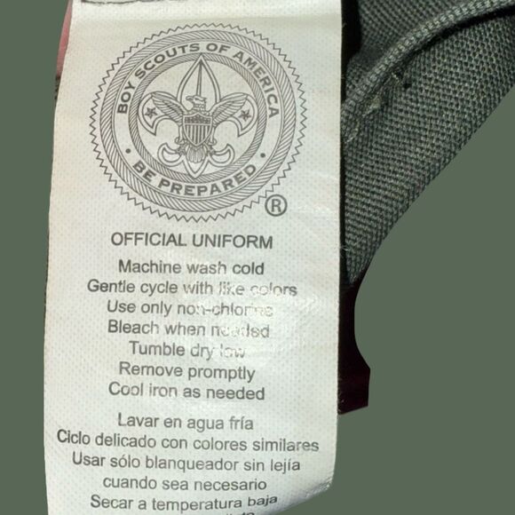 Boy Scout Merit Badge Sash with 33 Rolled Edge Merit Emblems Badges B13 - Picture 7 of 8